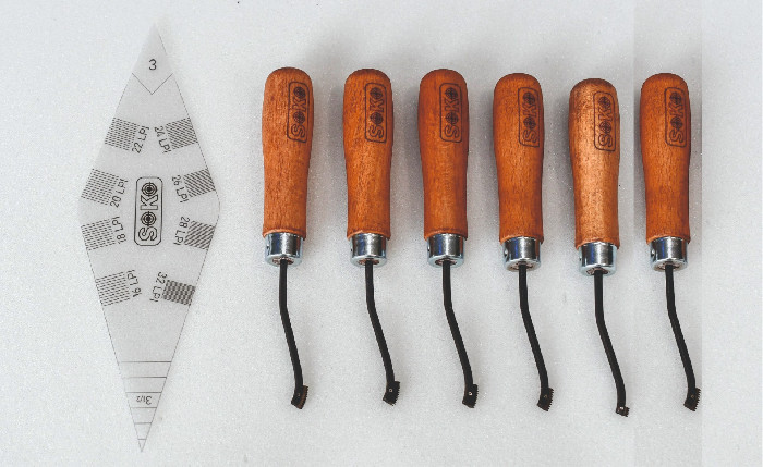 CHECKERING TOOLS - BOX - MAXI :: SOKO TOOLS